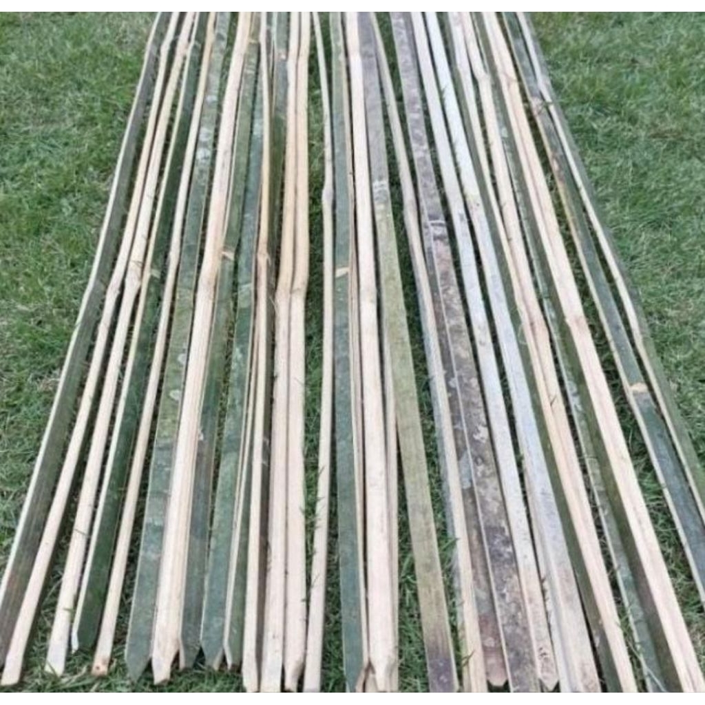 Bilah Bambu bambu petung Ajir panjang 120 cm