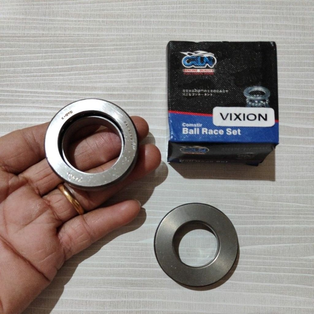 CRUN COMSTIR (KOTAK) VIXION 3C1 /BYSON /R15 /XABRE /KOMSTIR BALL RACE SET /COMSTEER SET ORIGINAL