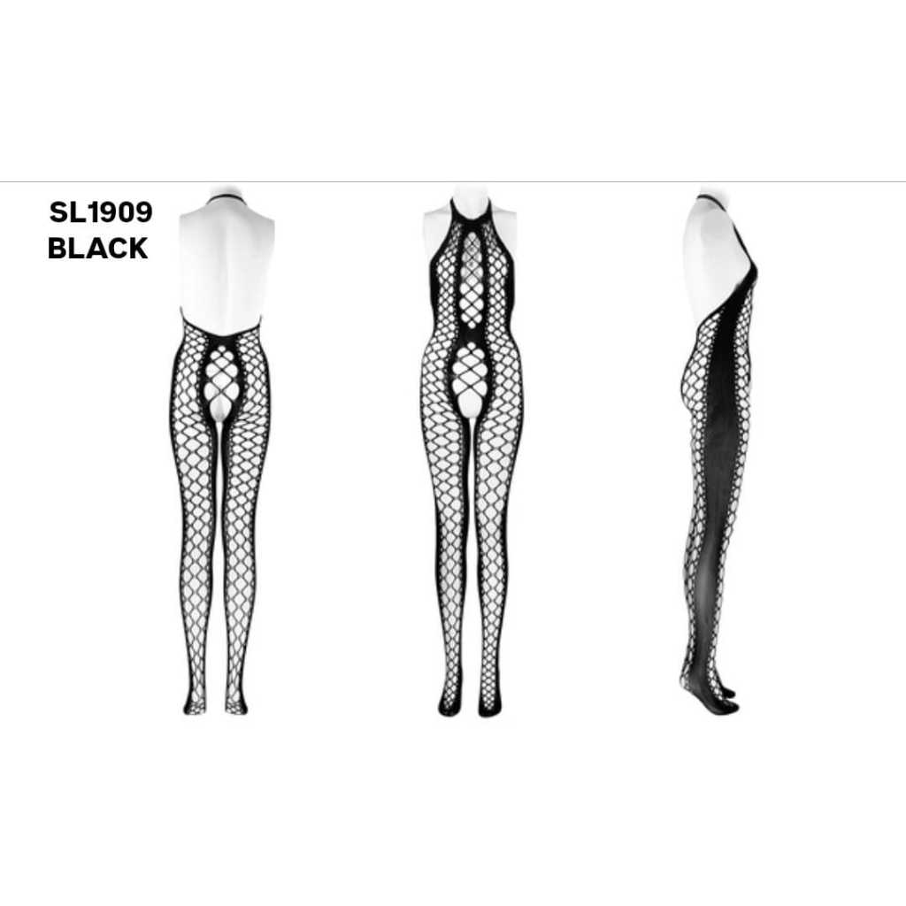 Sexy Lingerie body stocking 1909 pantyhouse jaring tembus pandang stoking lingerie body stocking Sex