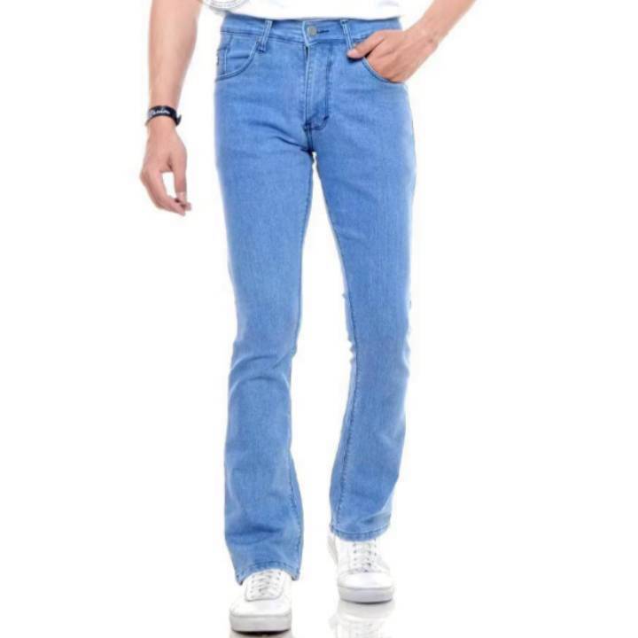 MSGO Celana Jeans Cutbray Pria Orlen Denim Original Bahan Stretch Jeans Semi Cutbrai Pria Lepis Cutb