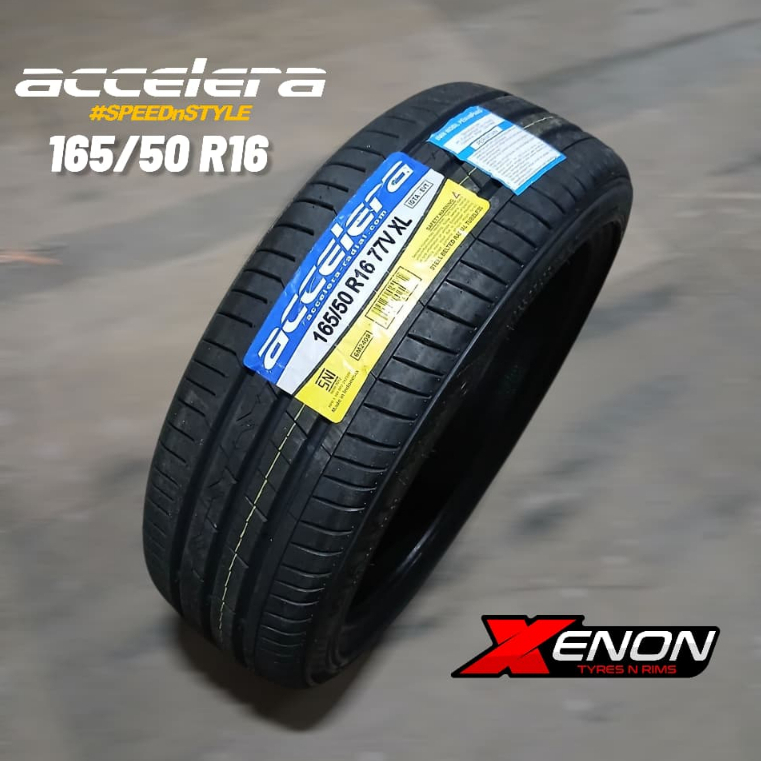 Ban Mbil Ring 16 Ukuran 165 50 R16 ACCELERA IOTA EVT || Ban Mobil Tubles 165/50 R16
