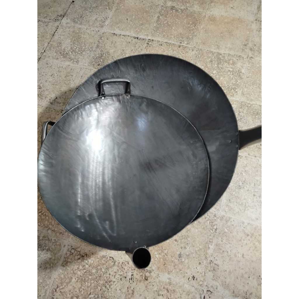 Wajan Nasi Goreng Bahan Besi Ukuran 50 CM