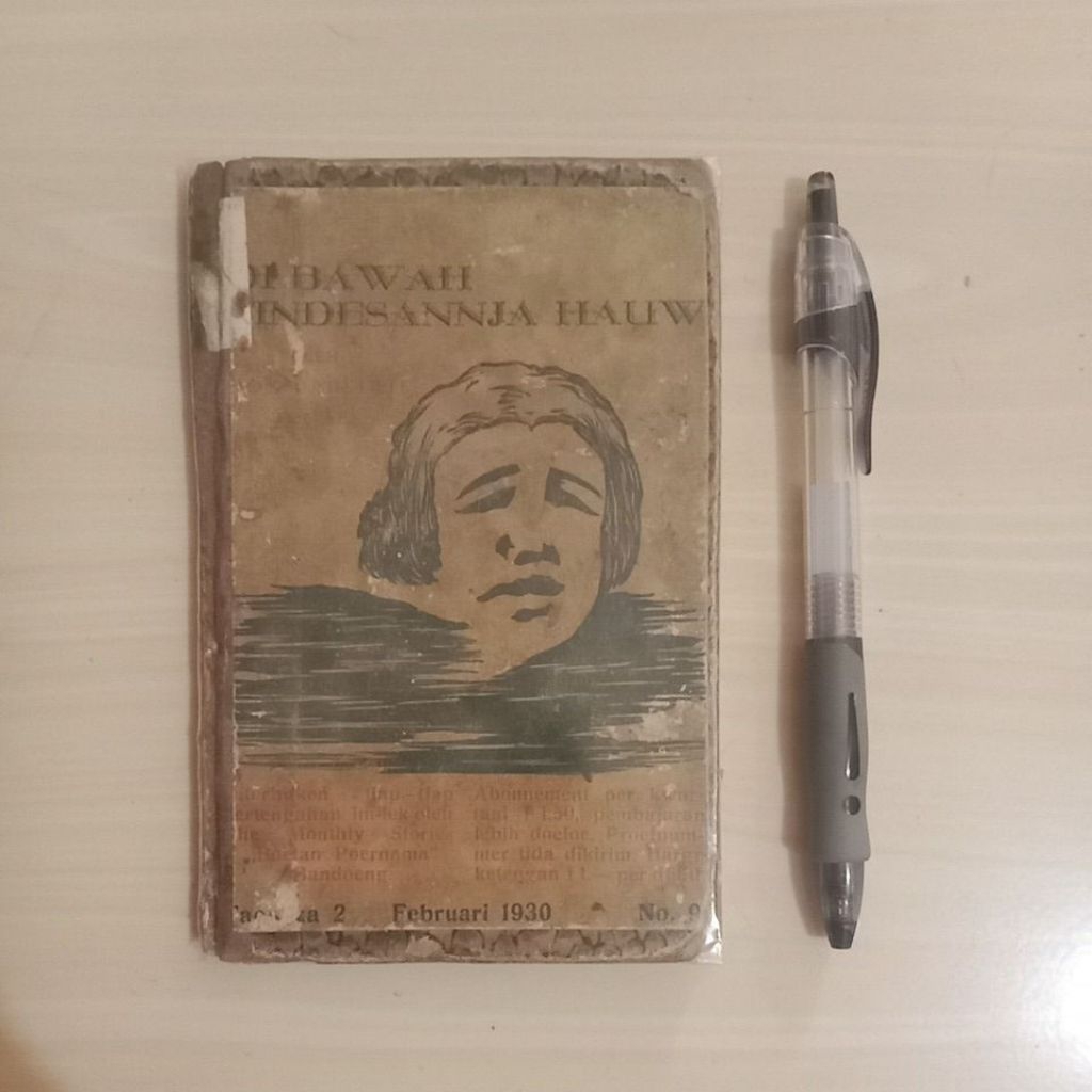 DI BAWAH TINDESANNJA HAUW - OLEH MONSIEUR HSU, - TEGAL -  DRUKKERIJ "LITERA" BANDOENG - 1930 - Buku 