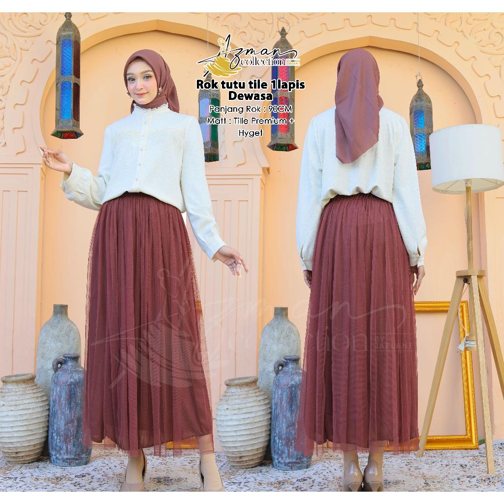 Rok tutu DEWASA panjang - rok tutu remaja - rok tutu maxi - rok tutu - rok tutu modern - rok tutu- r