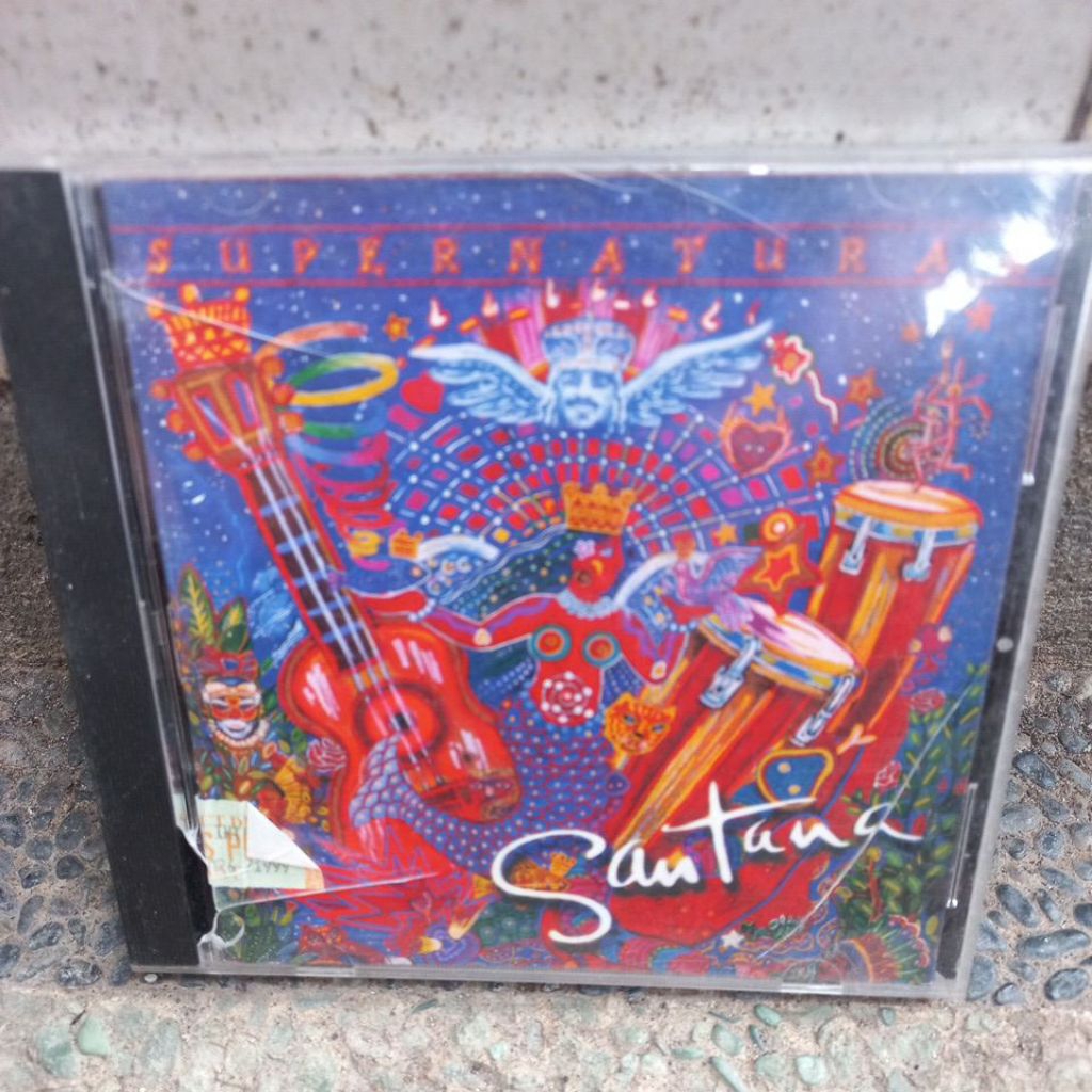 cover cd santana - supernatural