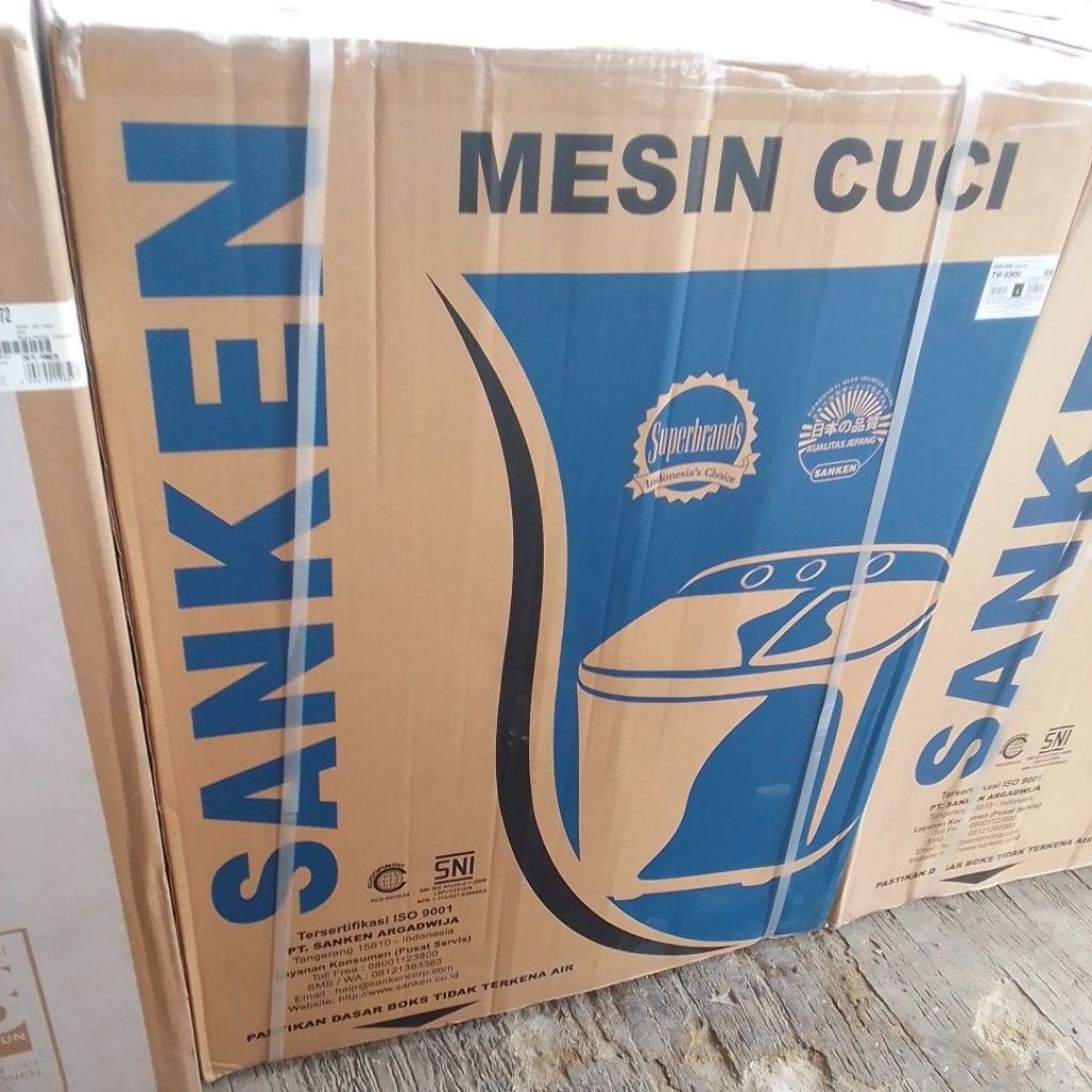 mesin cuci sanken TW8900