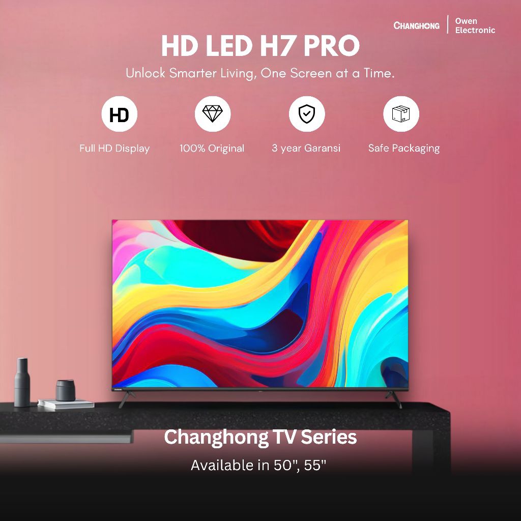 CHANGHONG 50H7PRO / U50H7PRO 4k GOOGLE TV 50 inch h7 pro