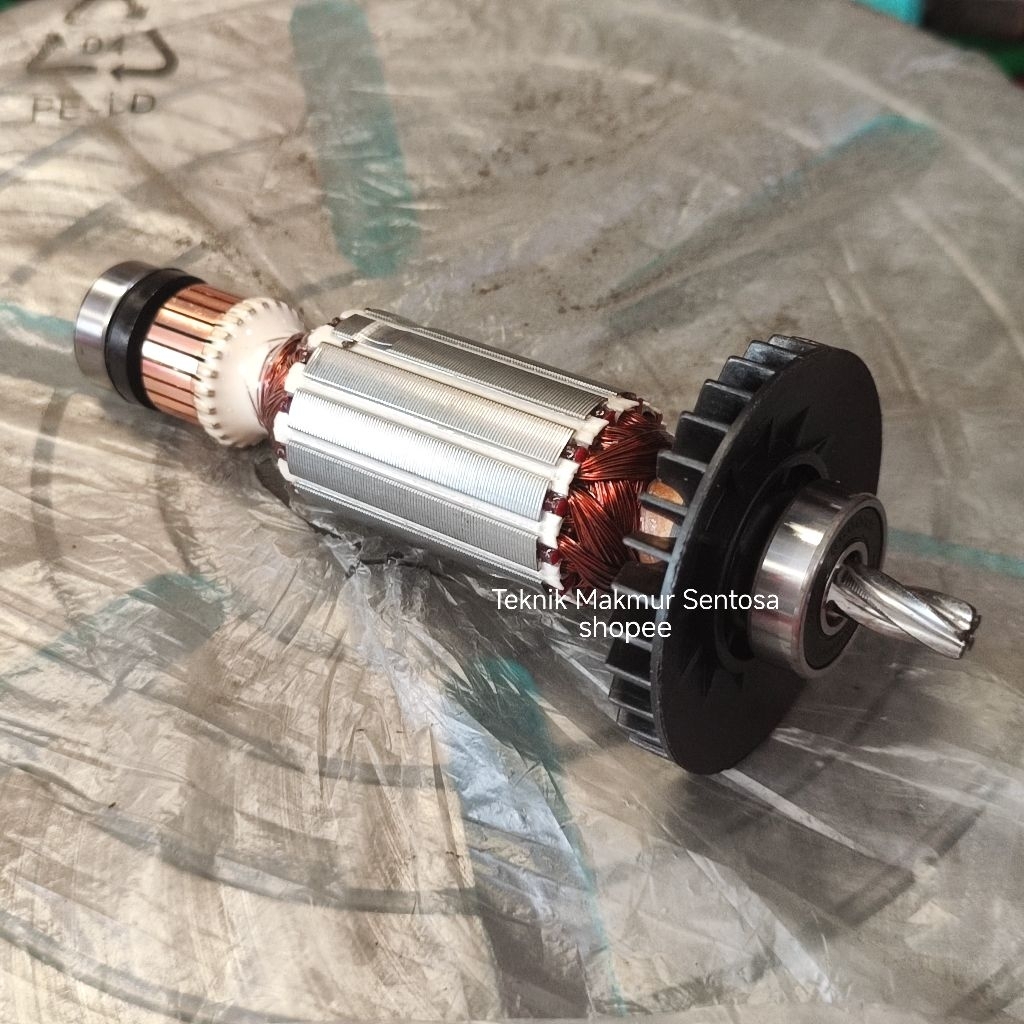 Angker Makita M8701 Rotary Hammer Armature M 8701 Rotor Mesin Bor M-8701