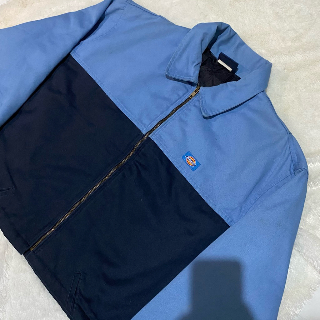 Dickies Rare Color Eisenhower Boxy Blue & Navy Jacket