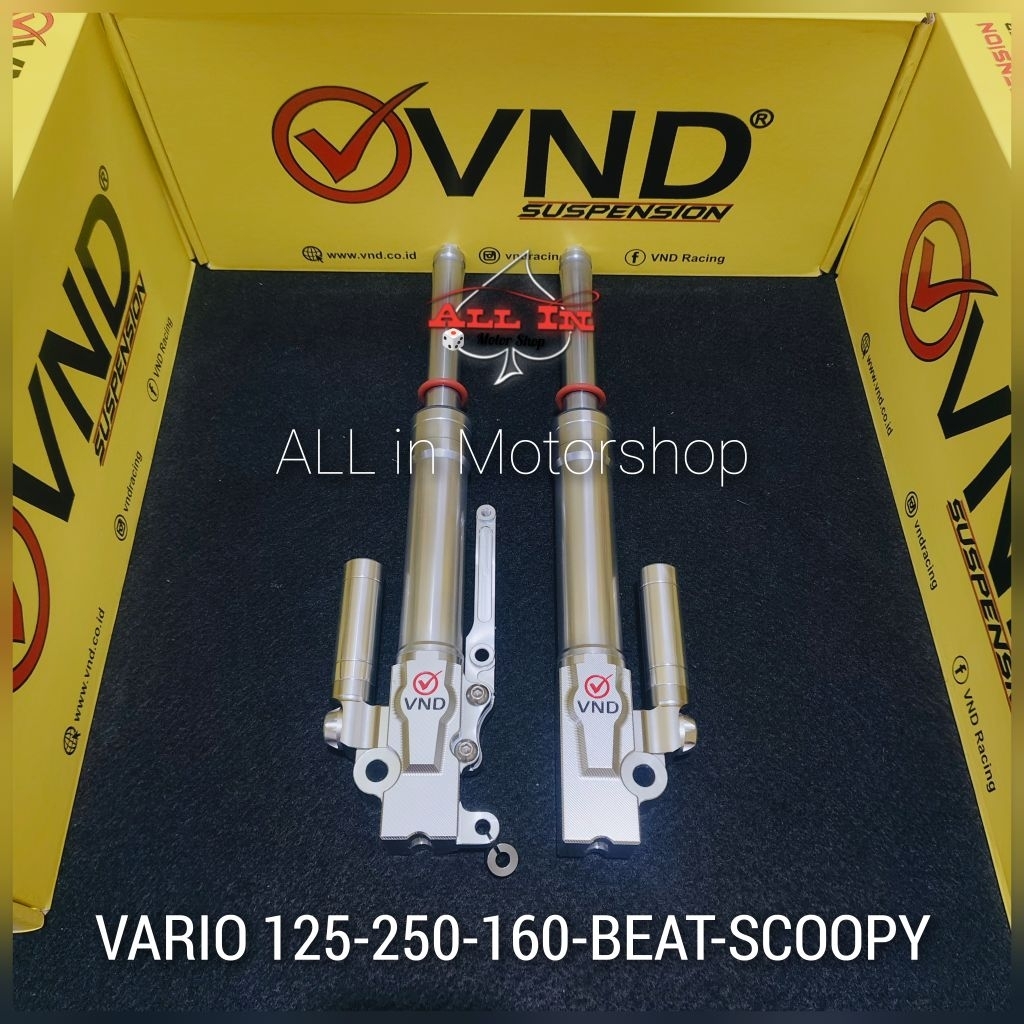 Shock depan USD upside down beat/Scoopy/Vario 125/Vario 150/vario 160 abs/cbs