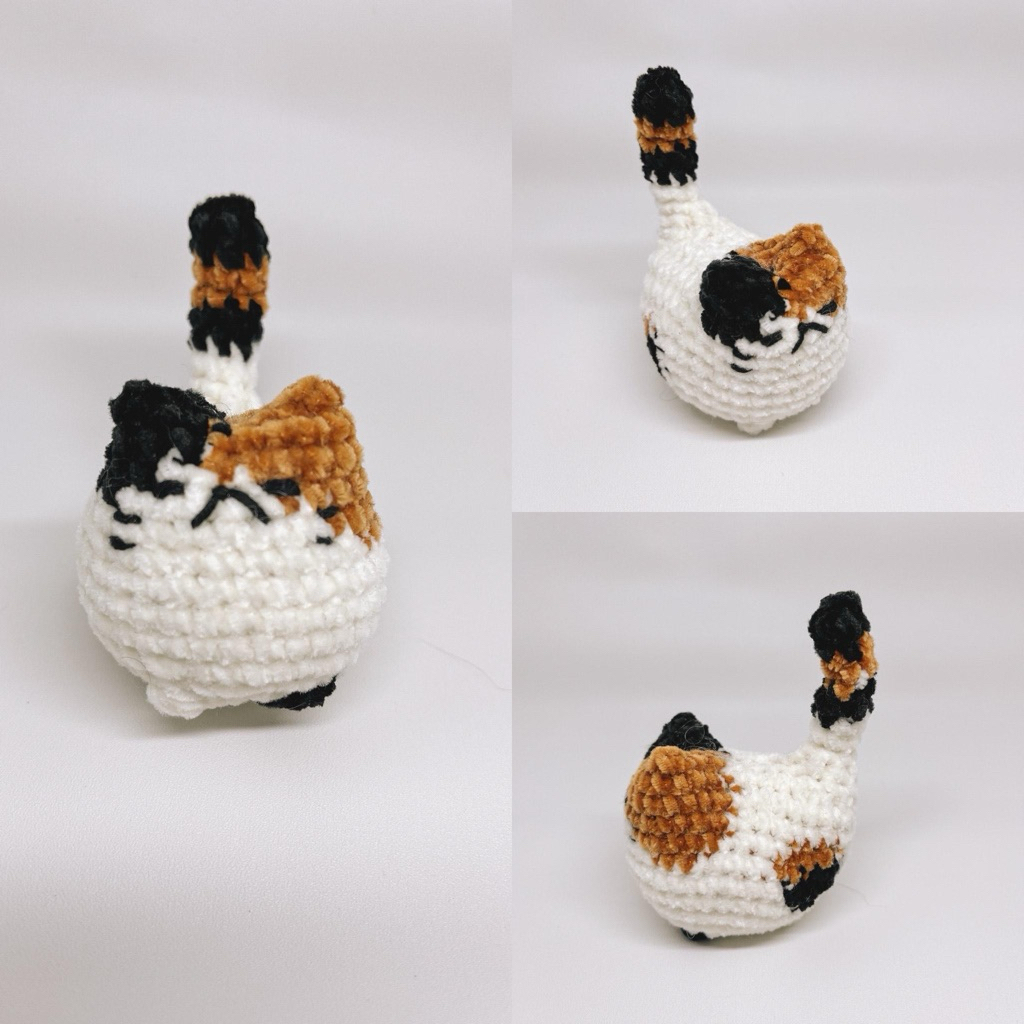 Cat Amigurumi | Boneka Kucing Mini Lucu (kode: I)