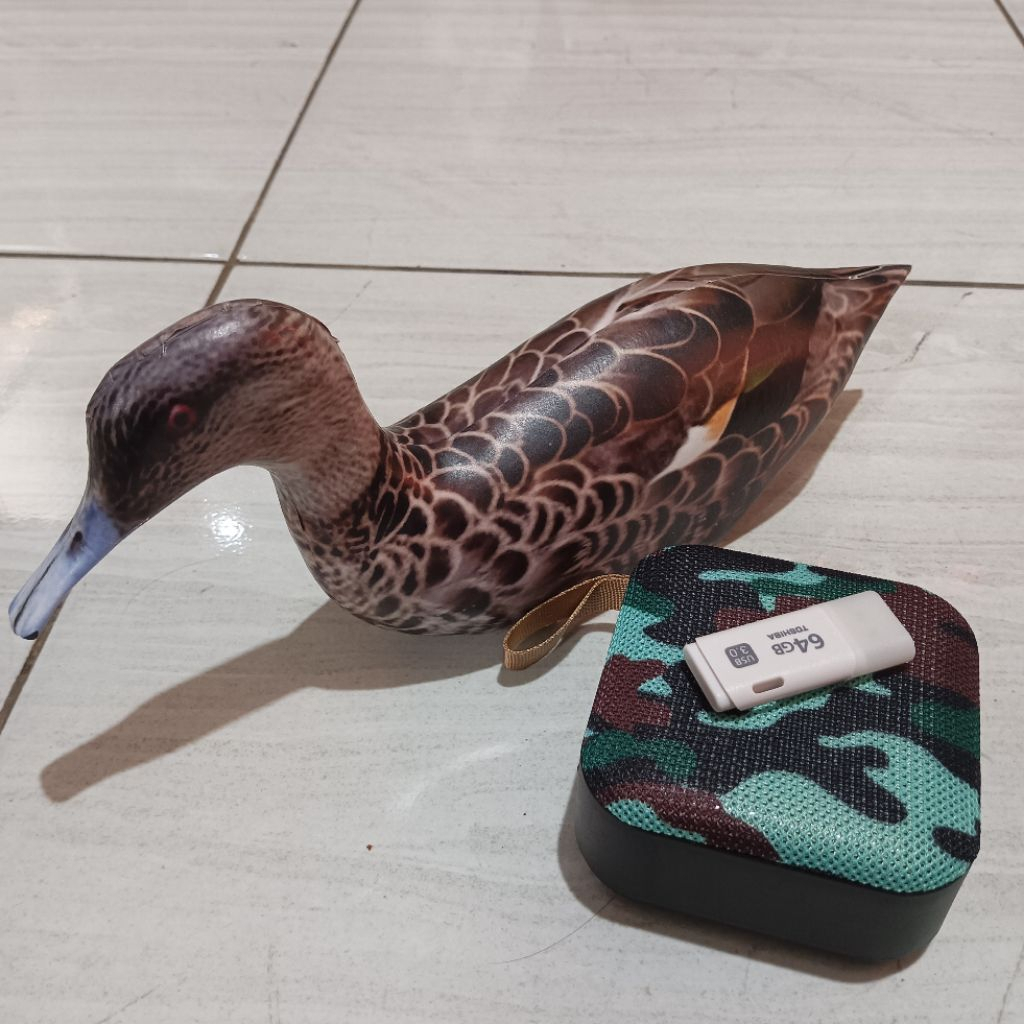 Paket jontrot belibis batu + musik box flashdisk / jontrot belibis batu anti penyok mirip aslinya