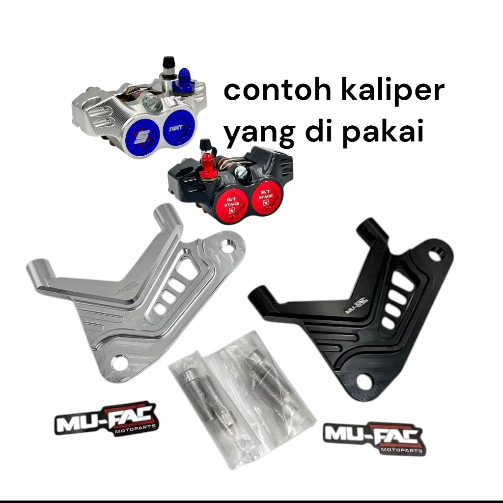 breket bracket kaliper formula 4 piston disc 260mm mio j mio m3 soul gt breket kaliper formula 4 pis