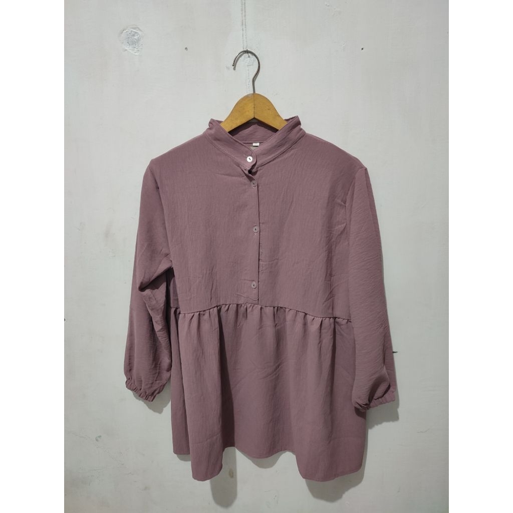blouse warna mauve