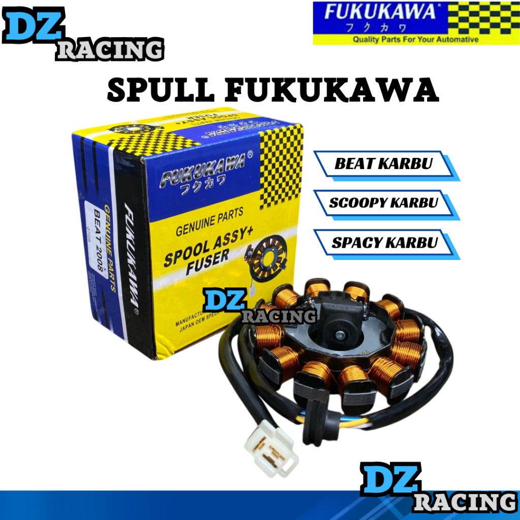 Spull Pengapian Spull Assy Beat Karbu Beat 2008  Fukukawa Original
