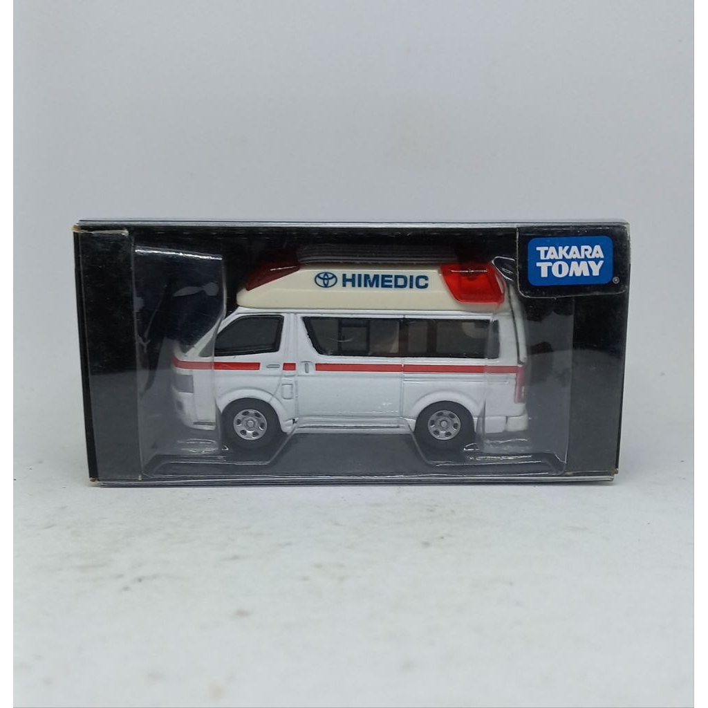 tomica limited tl toyota himedic hiace 0105 takara tomy diecast (t)