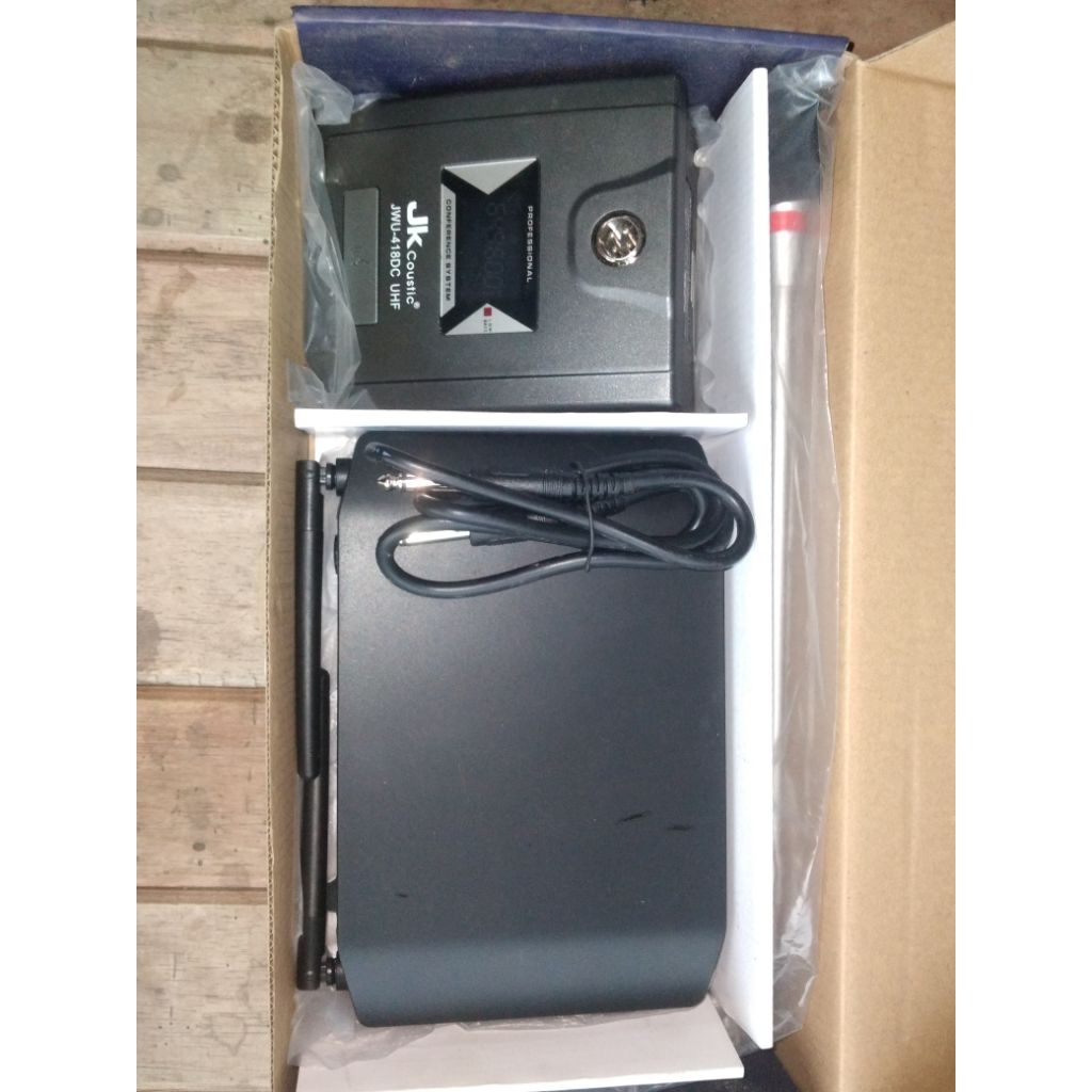 JK COUSTIK JWU418DC MICROPHONE WIRELESS