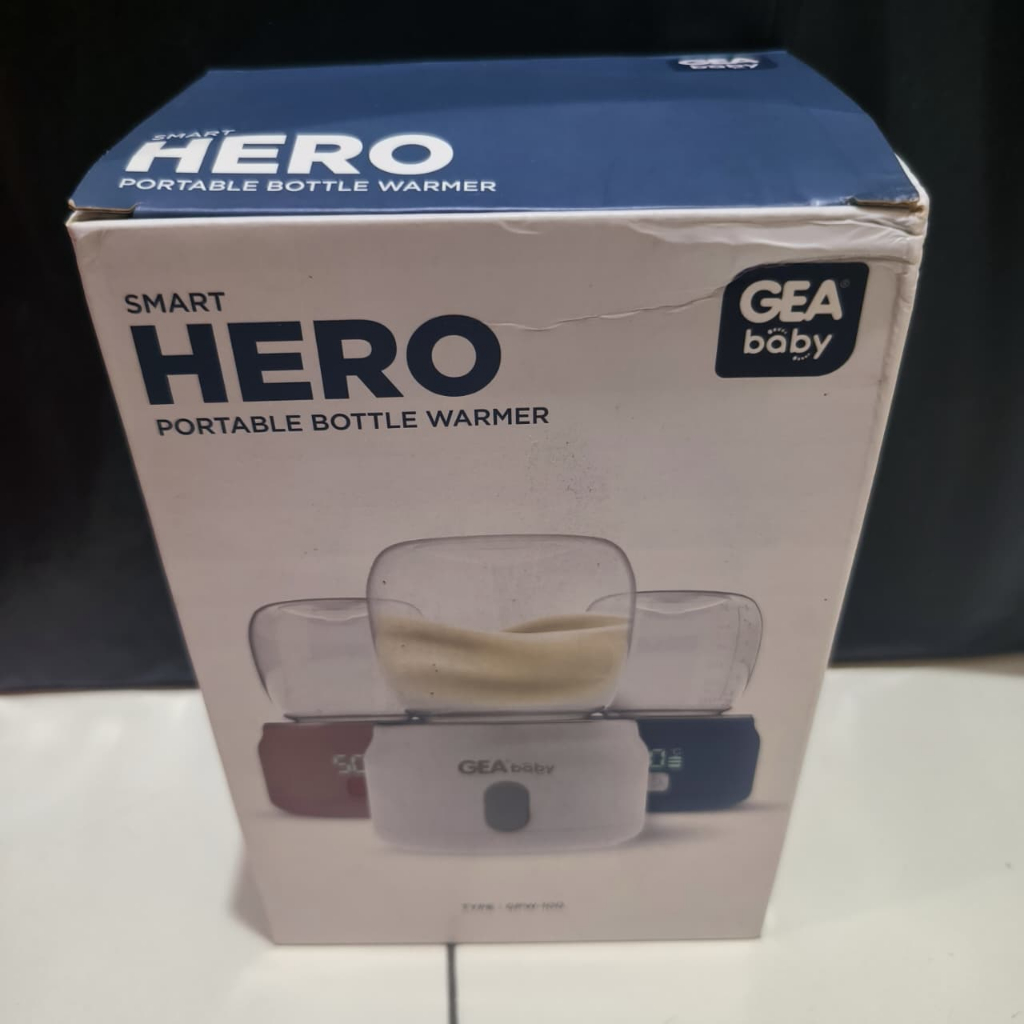 [PRELOVED] GEA BABY Smart Hero Portable Bottle Warmer GPW-100 Penghangat botol susu Pemanas Asi Elek
