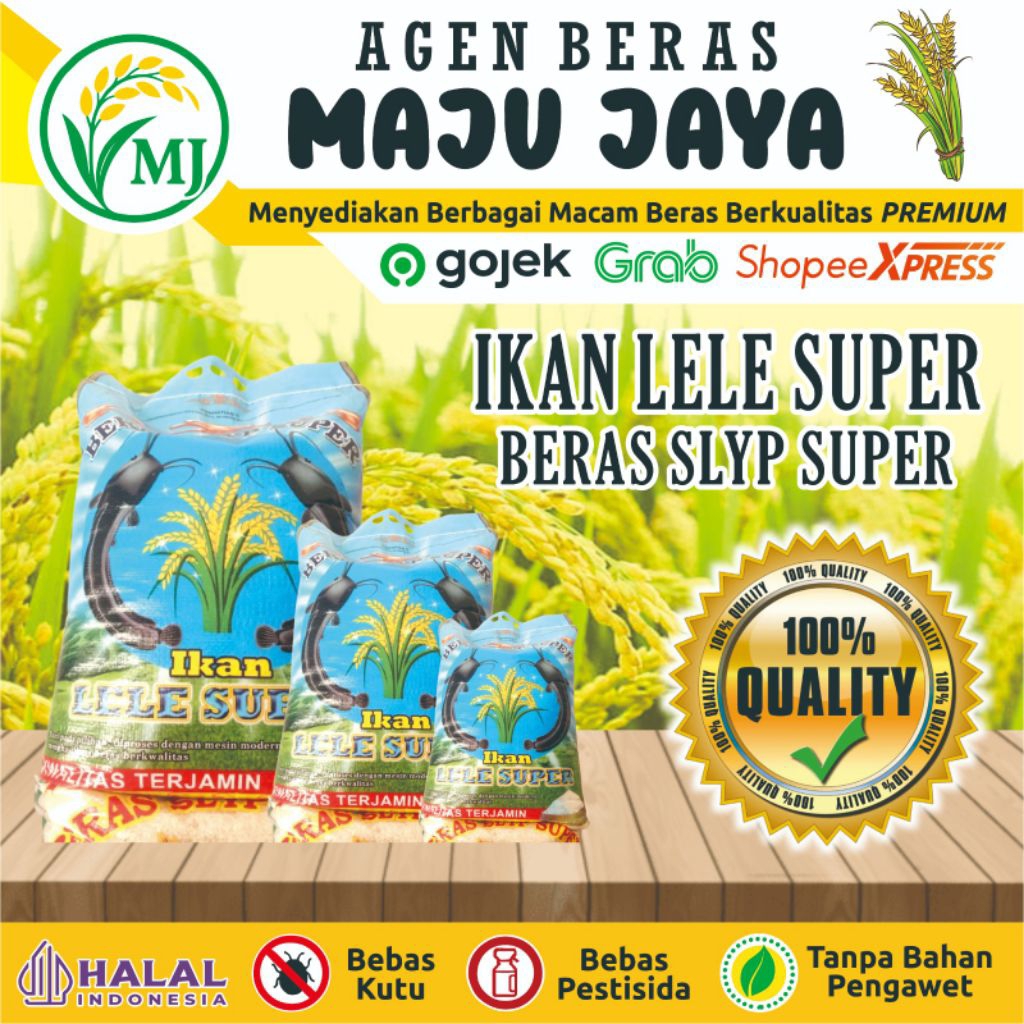 BERAS IKAN LELE SUPER PREMIUM PULEN