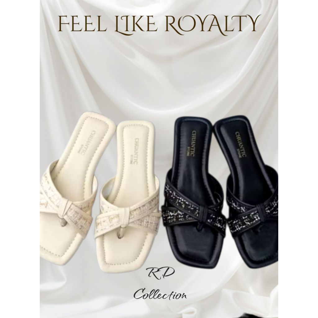 CCH - INDI Sandal Teplek Wanita Dewasa Model Jepit Silang