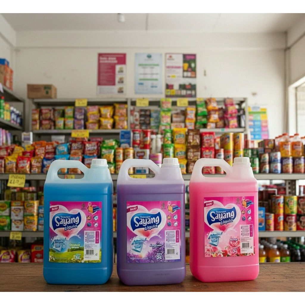 DETERGEN SAYANG LIQUID 5L // Sayang sabun cair 5liter // detergen cair