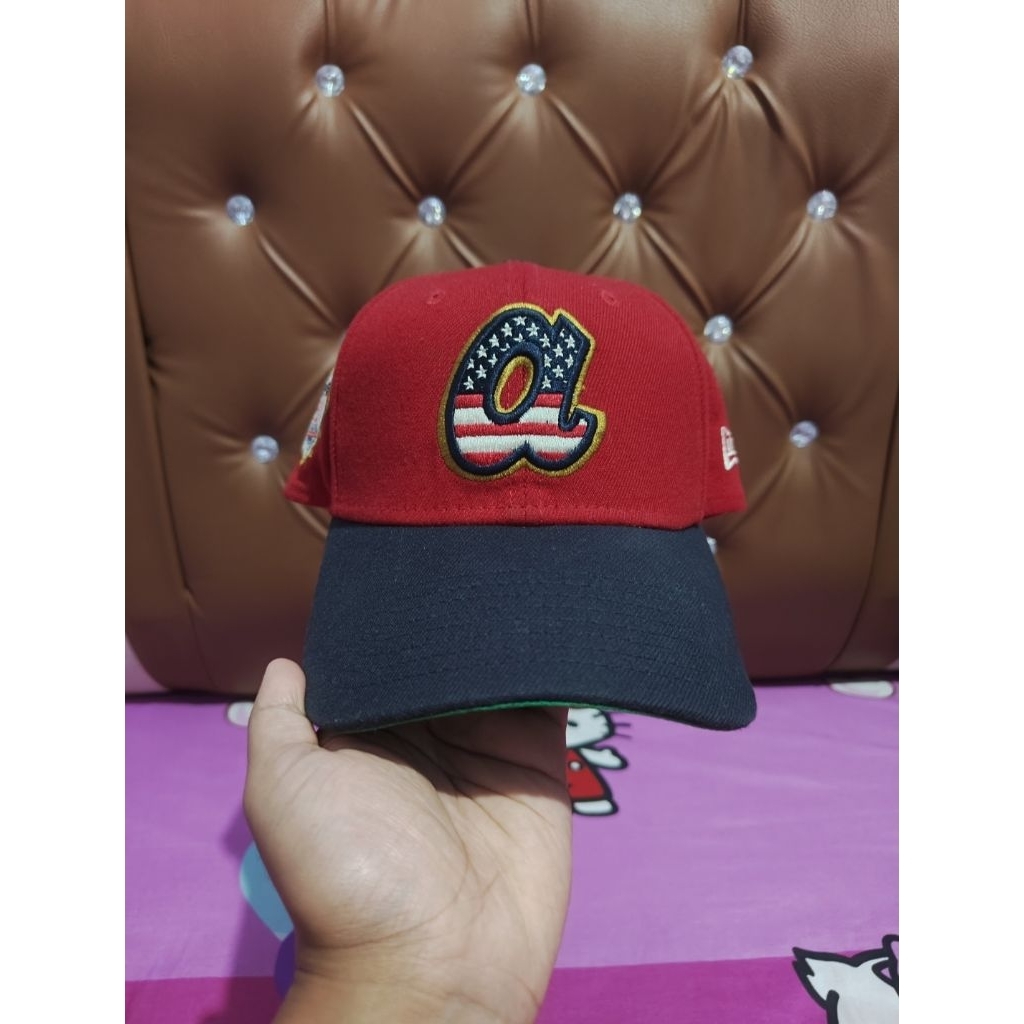 topi new era 39thirty Atlanta braves