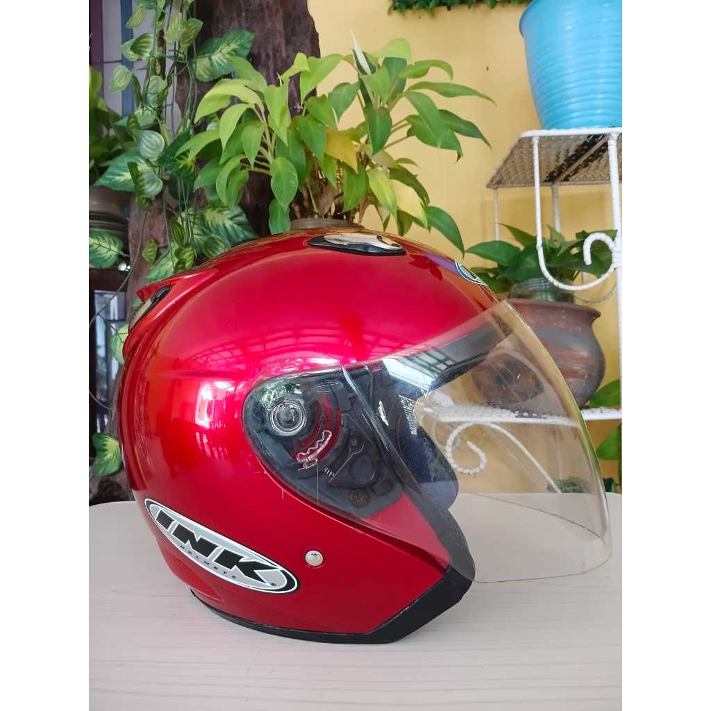 Helm INK CENTRO MERAH MAROON ORIGINAL SECOND