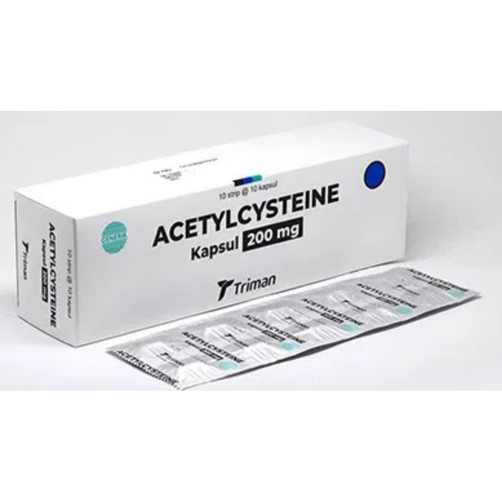 ACETYLCYSTEINE 200mg @1 STRIP