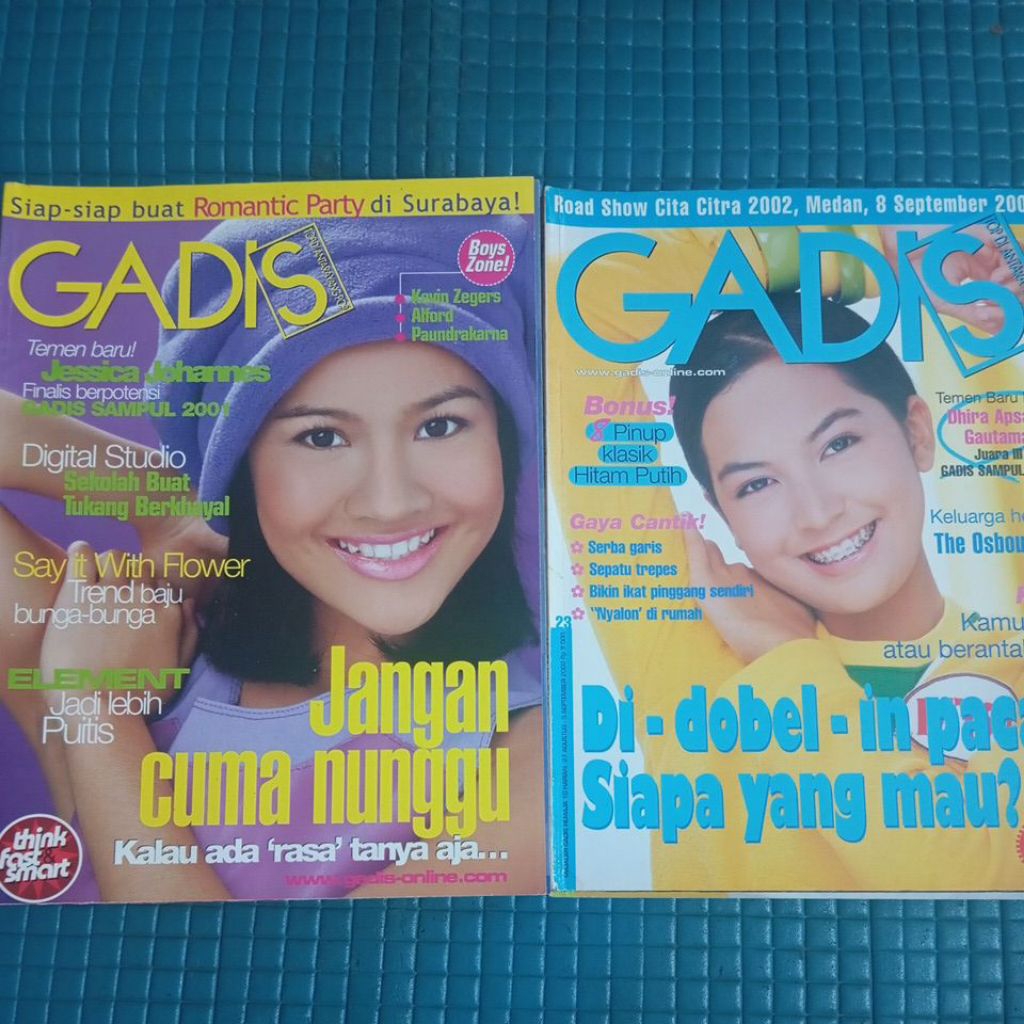 Majalah GADIS 2001/2002, Bebas pilih