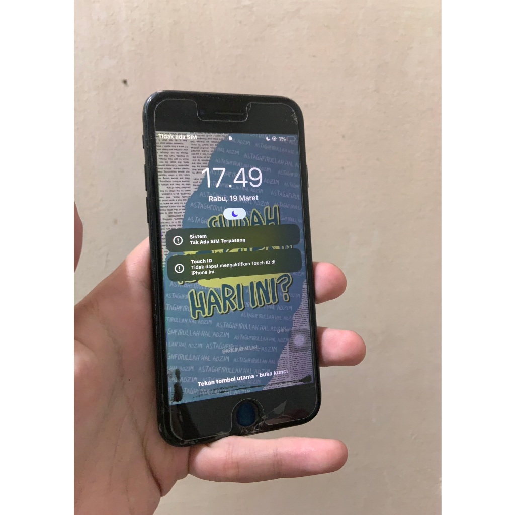 IP 7 128GB BLACK SECOND