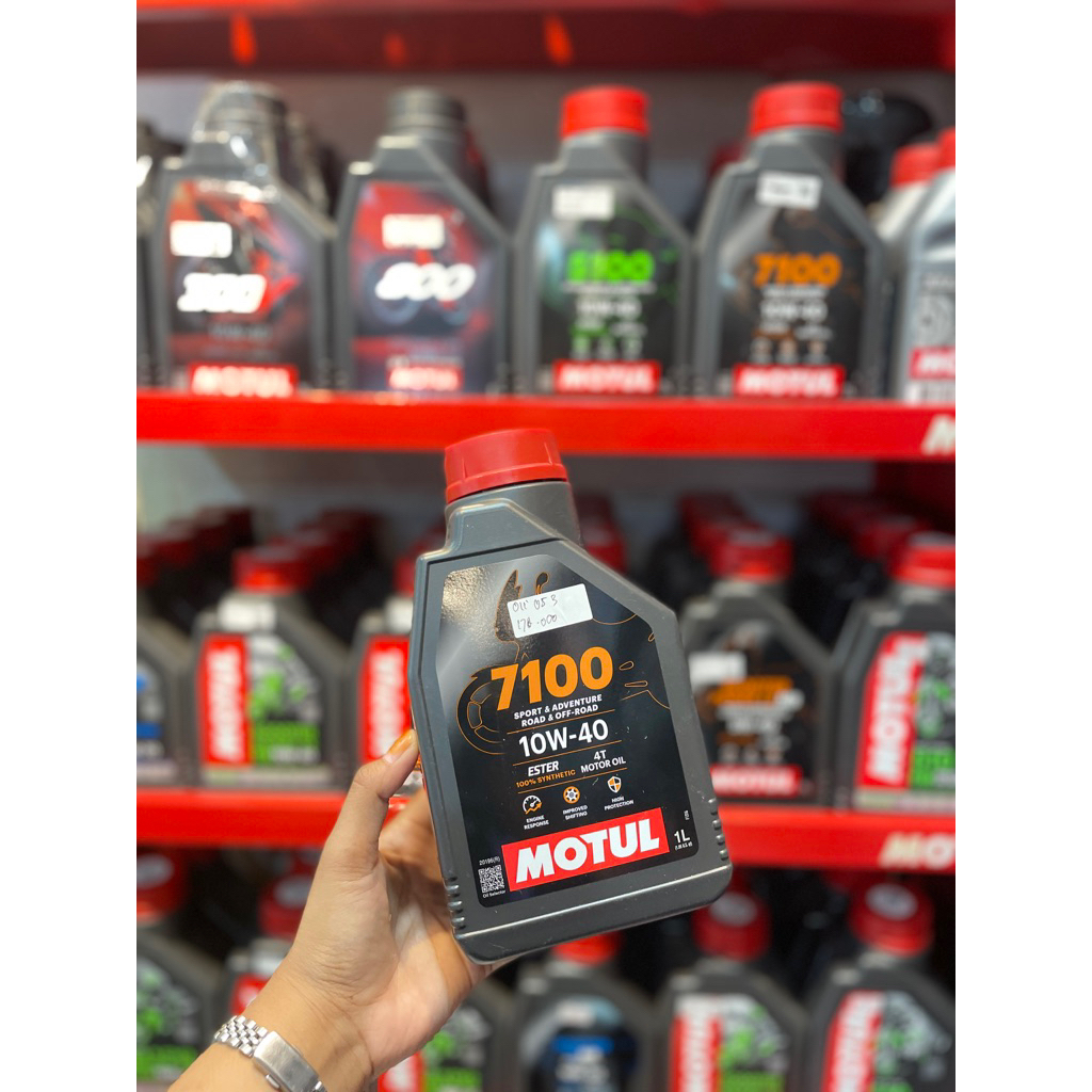 Oli Motor Motul 7100 4T 10W40 1L  Oli Motor Sport Motul 3100 Gold Technosynthese 1L Vixion MX King F