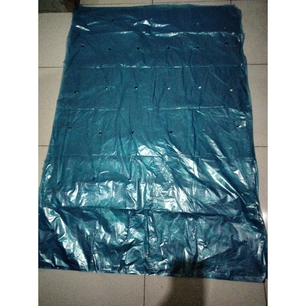 10 lembar plastik brongsong pisang ukuran 0.2 x 80 x 125 cm