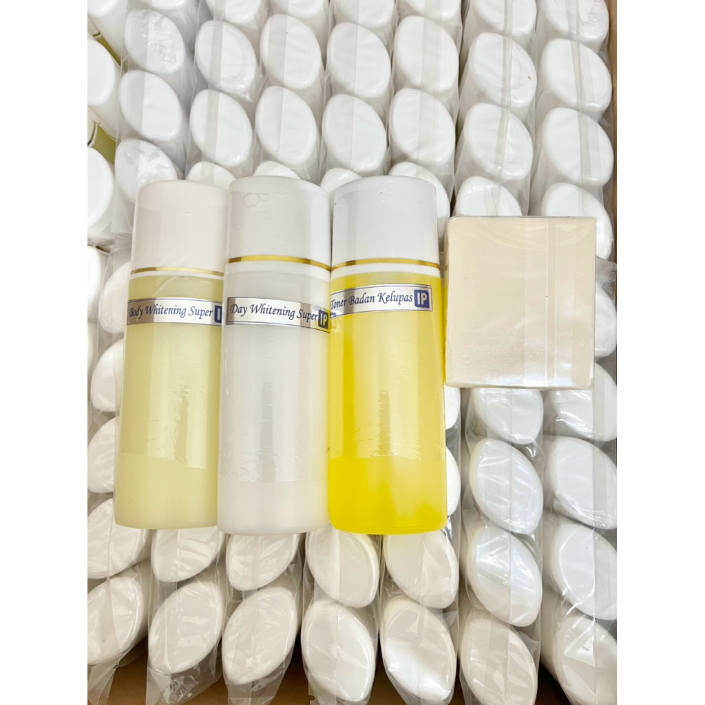 PAKET GLOW WHITENING SUPER IP HB ANGGUR PLUS SABUN SEREH