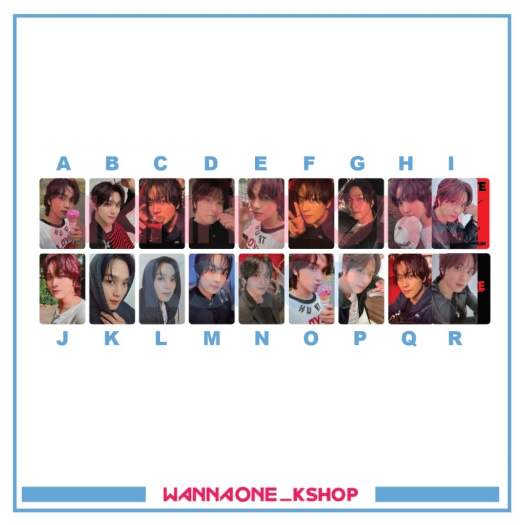 photocard Haechan TASTE album pob