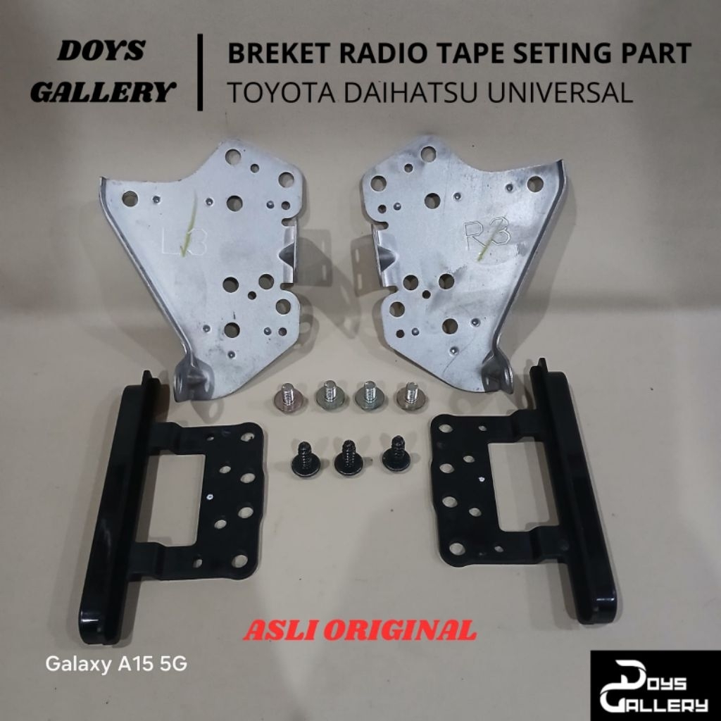 Breket tape radio seting part mobil avanza xenia agya ayla sigra calya universal 1set asli original