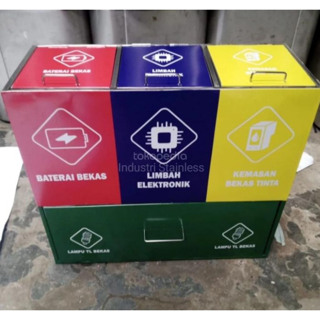 Tempat Sampah Dropbox Stainles