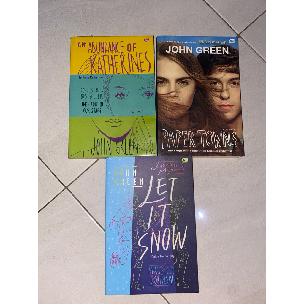 preloved novel JOHN GREEN