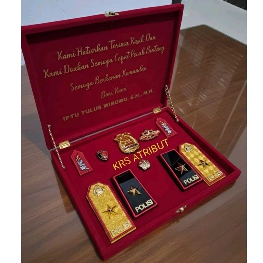 pangkat pdh pdu Brigjen bintang isi custom paket brigjen