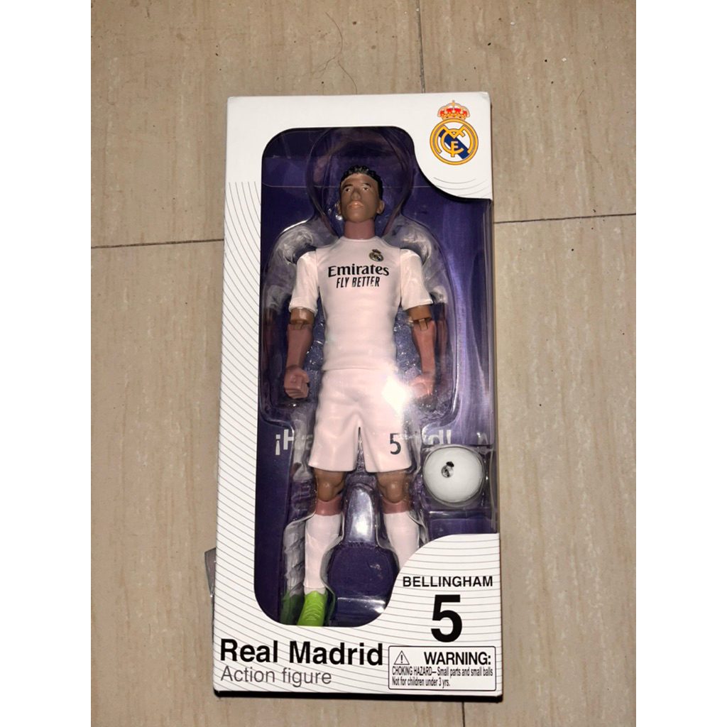 Official Real Madrid Jude Bellingham #5 Action Figure Banbo Toys 8