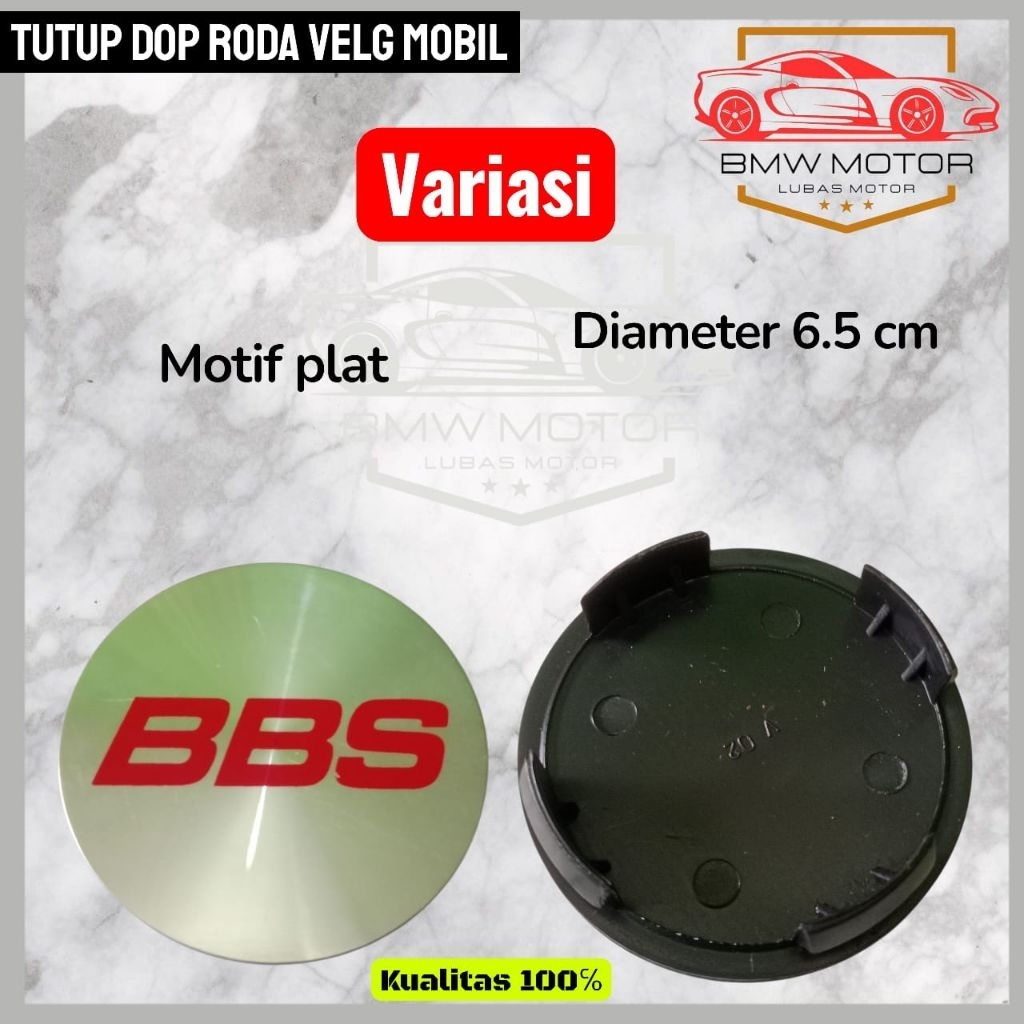 dop roda tutup velg mobil variasi BBS plat