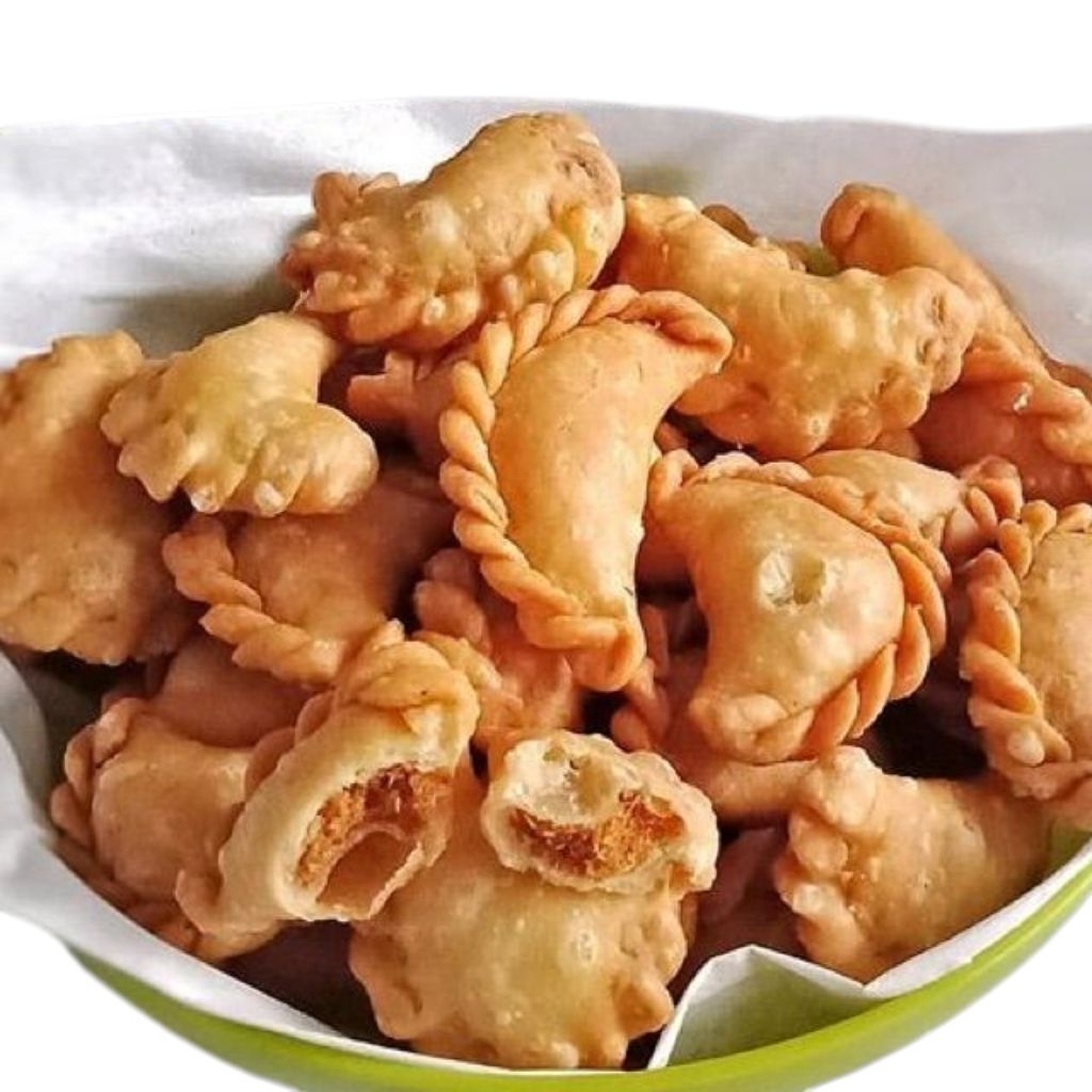 Pastel kering mini isi abon homemade 500gr murahh