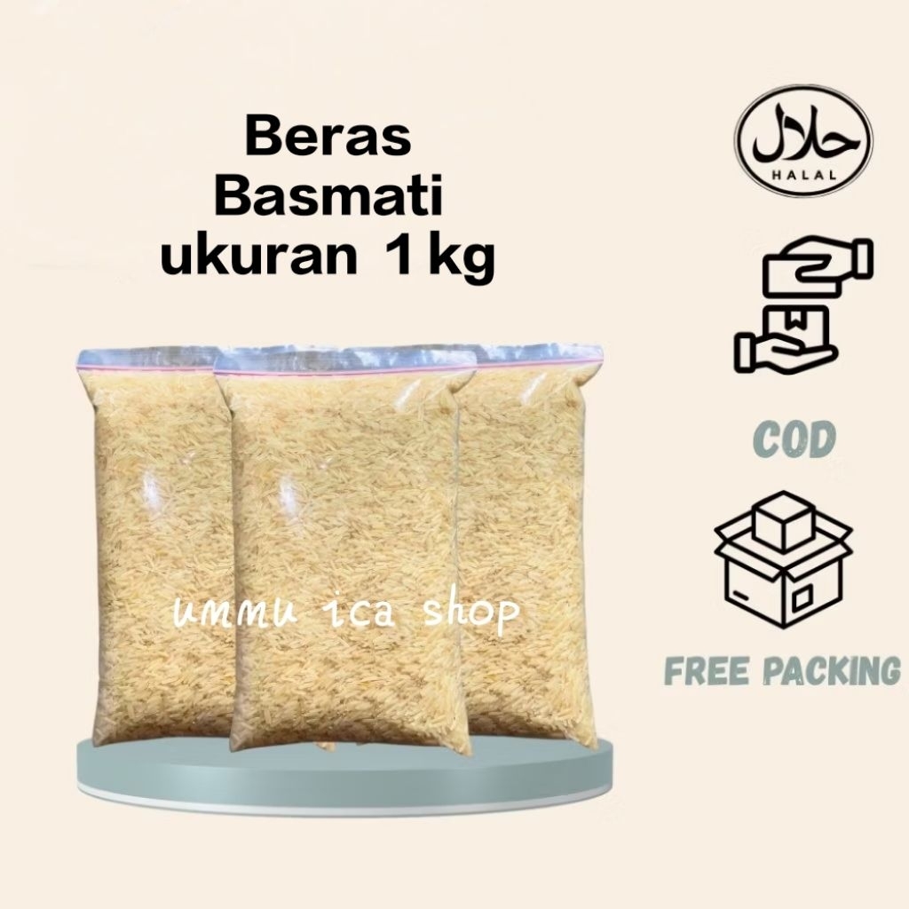 Beras Basmati Khumaira || Beras Basmati repack || Beras Biryani || Beras india