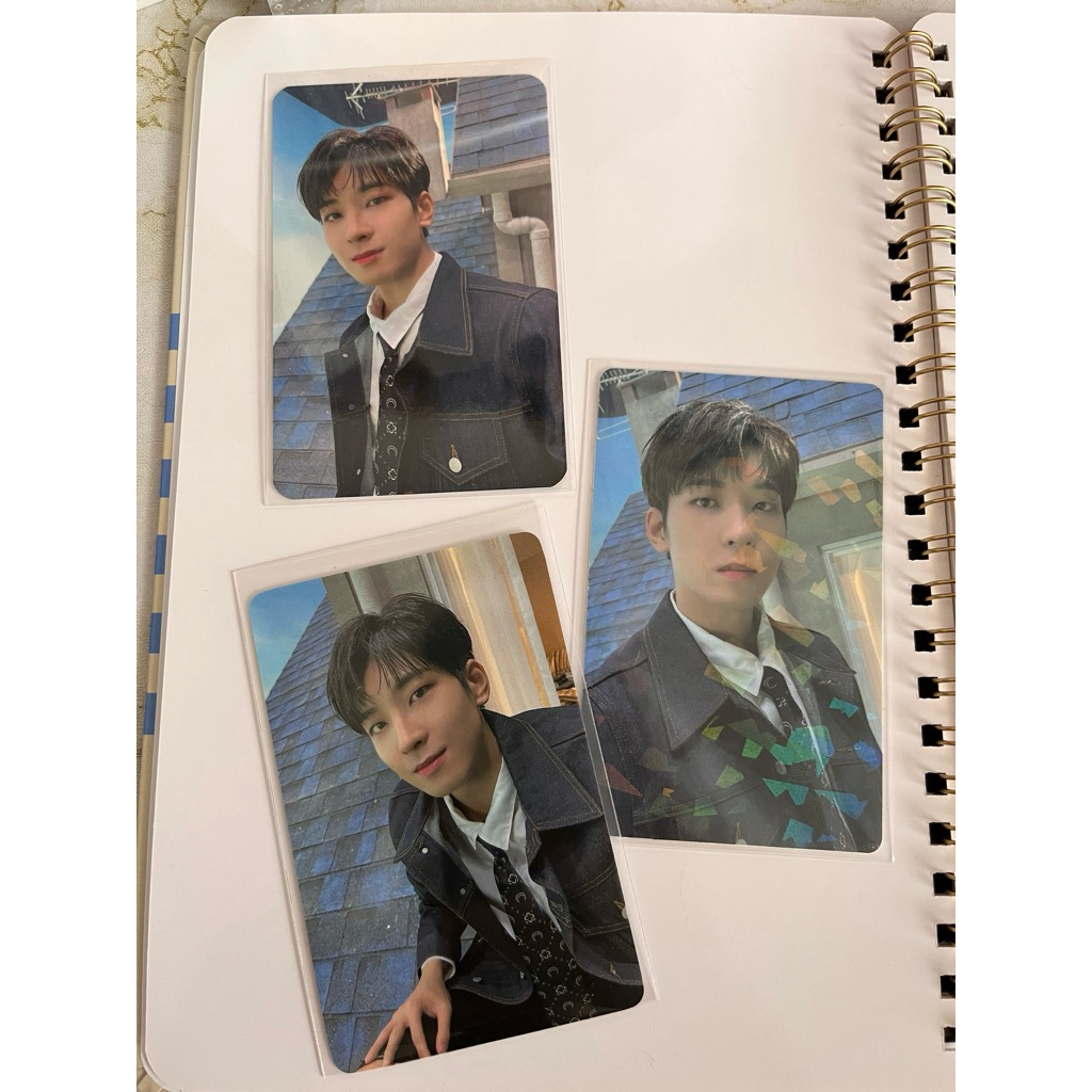 ONE SET WONWOO ATTACCA PHOTOCARD MUSICPLANT YIZHIYU