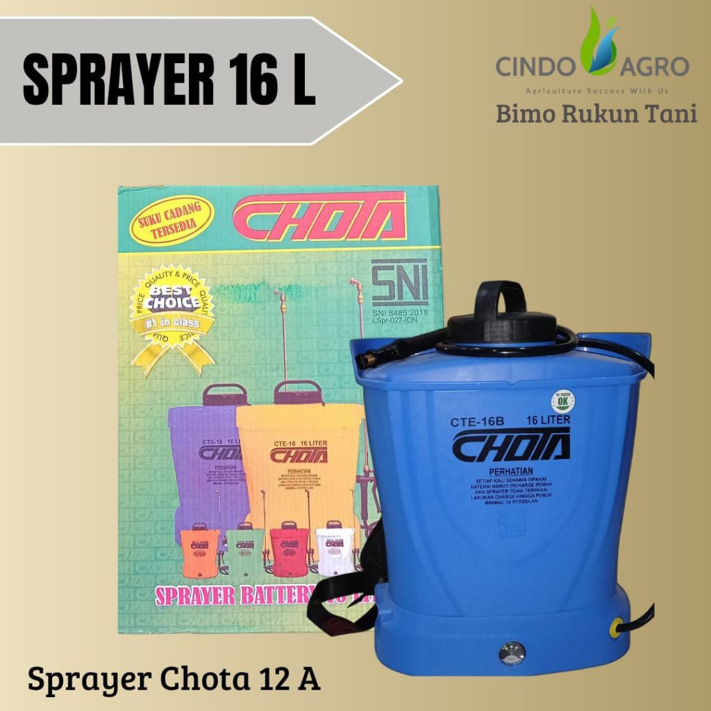 Tangki Elektrik  Chota Cte-16B - 12Ah/16L