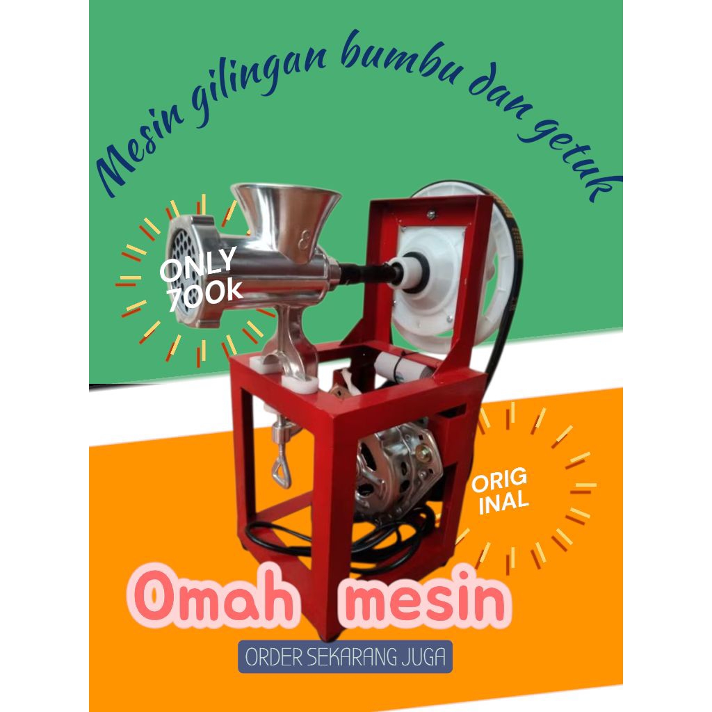 Mesin giling getuk/bumbu pecel/bumbu dapur/dll