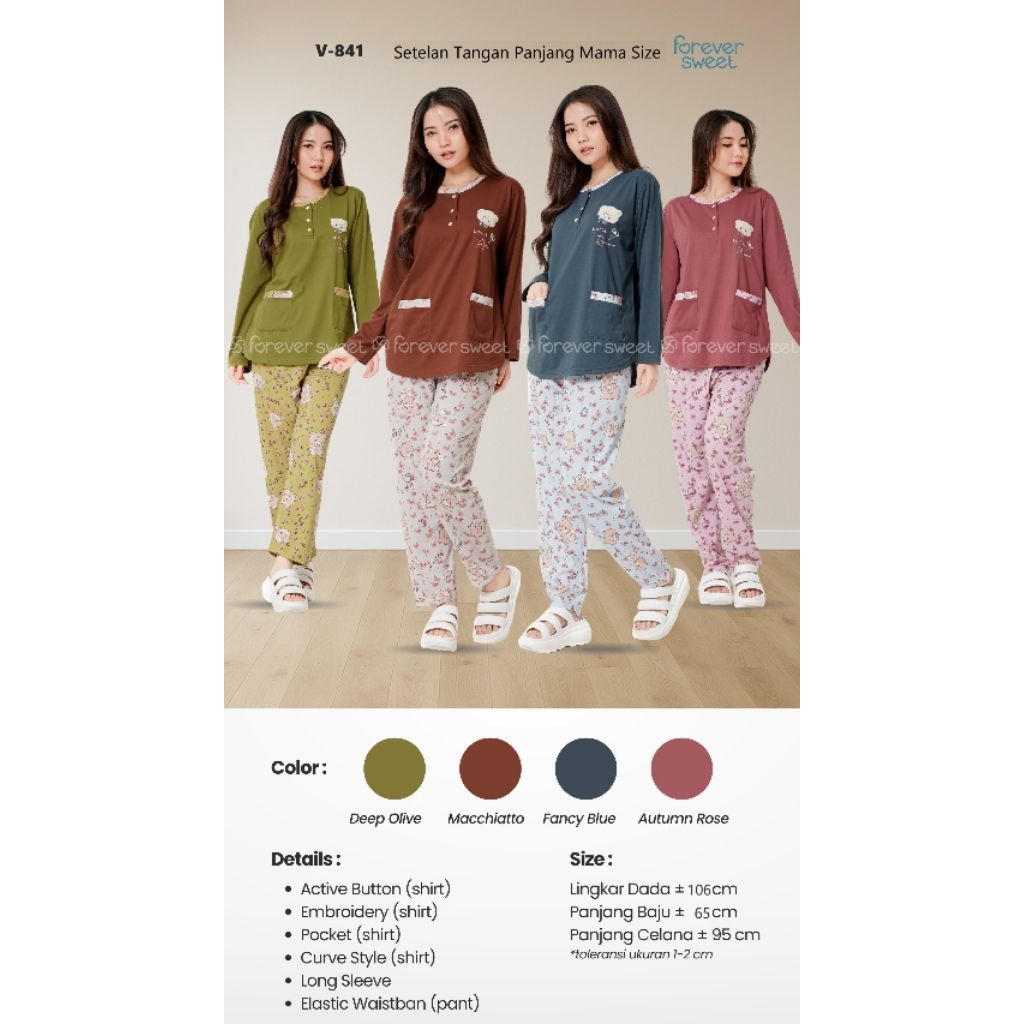 Babydoll PP Mamasize FOREVER SWEET