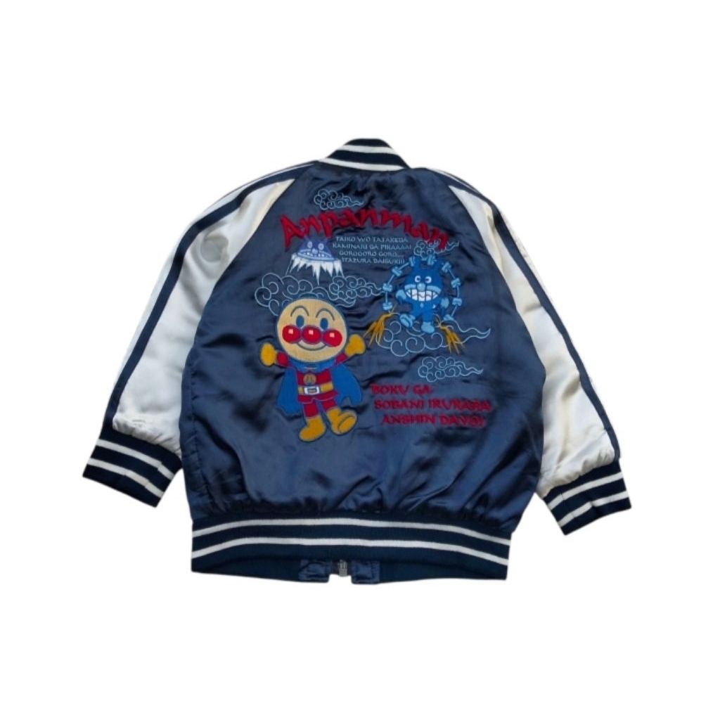 ANVANMAN kids jacket bomber sukajan size 100 fit 2 - 3 th (P41xL36)