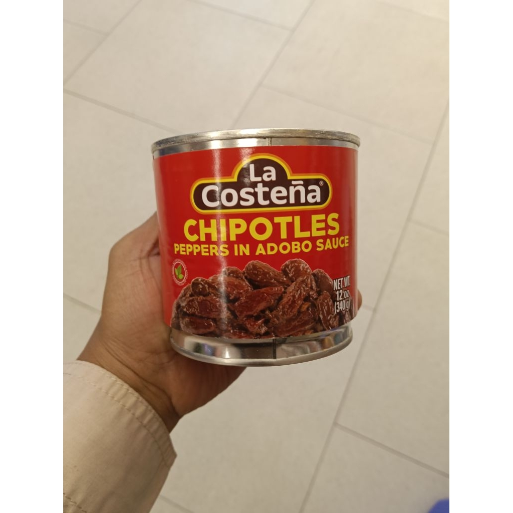 la costena chipotles peppers in adobo sauce 340gr