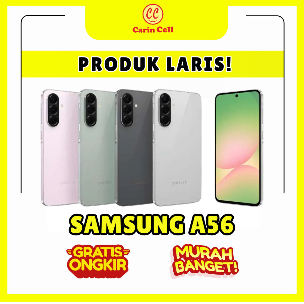 SAMSUNG A56 5G RAM 12/256GB GARANSI RESMI