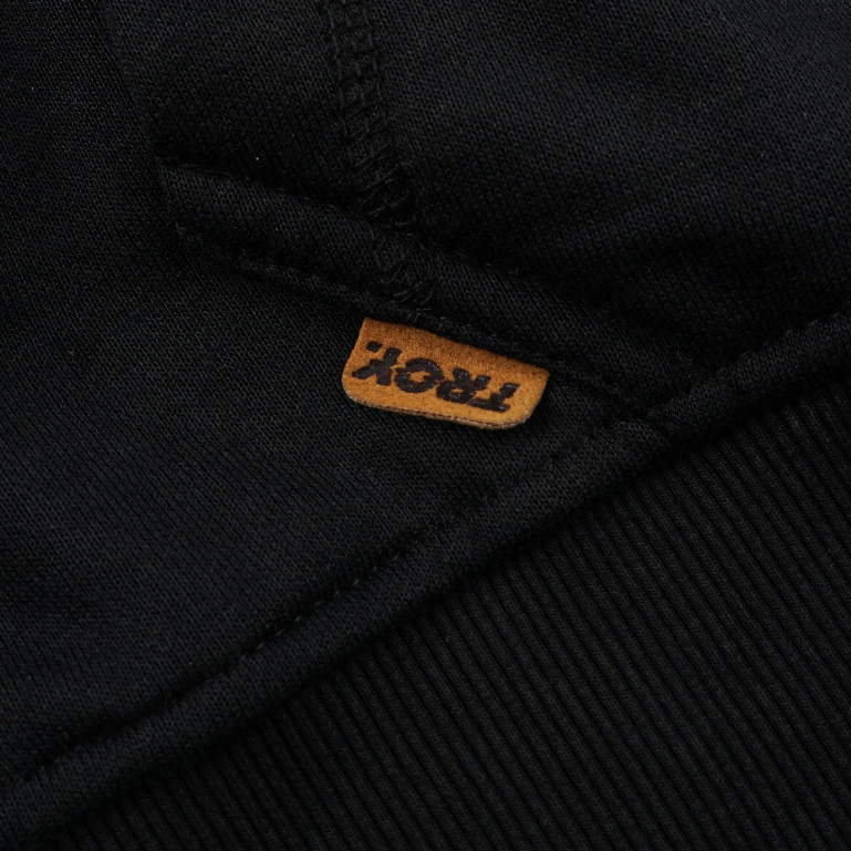 Troy Company Boxy Hoodie Starlight Black Atelier - Hoodie Boxy Reflective Hitam BSH 3374